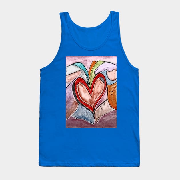 I Heart You Tank Top by EloiseART